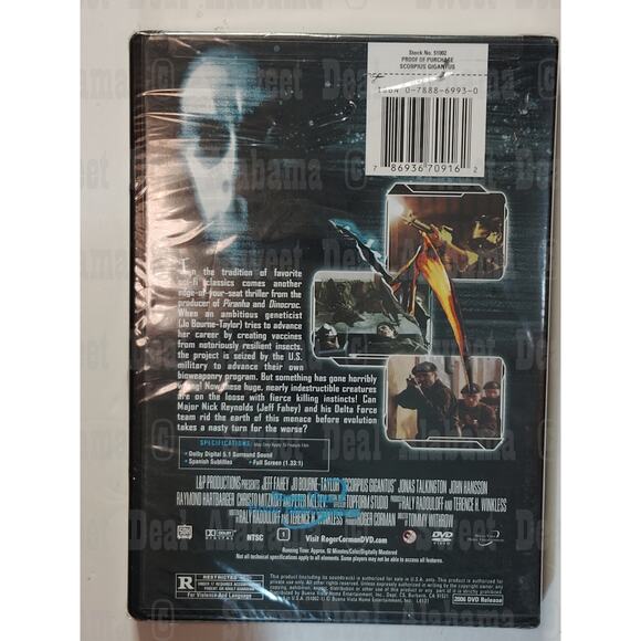 Scorpius Gigantus (2006 DVD) Horror, Sci-Fi, Action - Picture 3 of 3